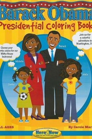 Cover of Barack Obama Presidential Coloring Book!