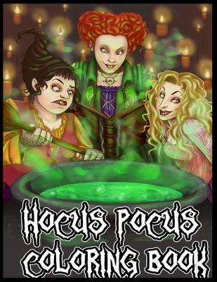 Book cover for Hocus Pocus Coloring Book