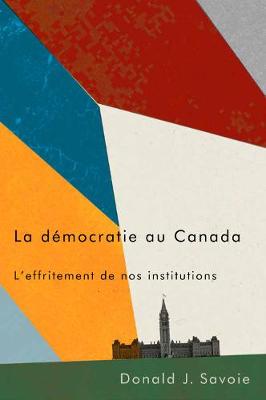 Book cover for La democratie au Canada