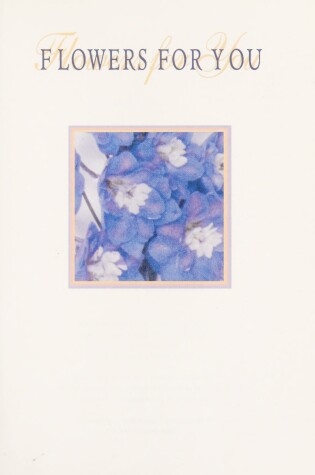 Cover of Flowers for You