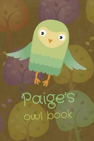 Cover of Paige's Owl Book