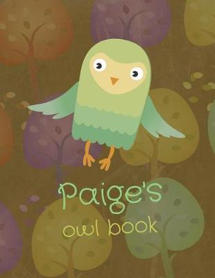 Book cover for Paige's Owl Book