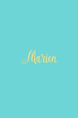 Book cover for Marion