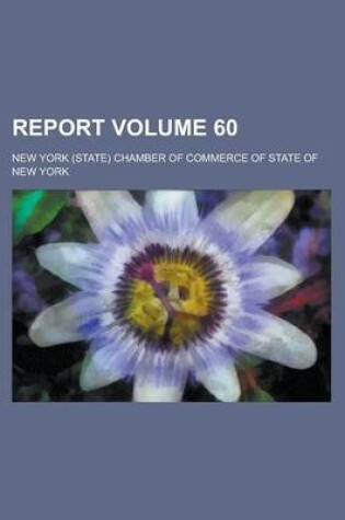 Cover of Report Volume 60