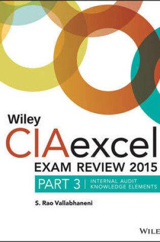 Cover of Wiley CIAexcel Exam Review 2015, Part 3