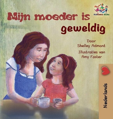 Book cover for My Mom is Awesome (Dutch children's book)