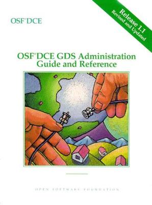 Book cover for OSF DCE GDS Administration Guide and Reference Release 1.1