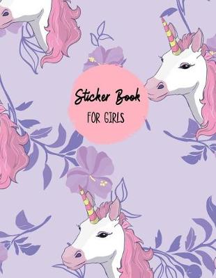 Book cover for Sticker Book for Girls