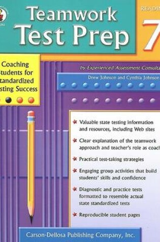 Cover of Teamwork Test Prep Grade 7 Reading