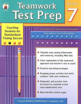 Book cover for Teamwork Test Prep Grade 7 Reading