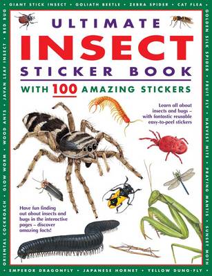 Book cover for Ultimate Insect Sticker Book