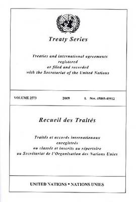 Cover of Treaty Series 2573