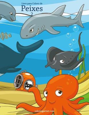 Cover of Livro para Colorir de Peixes 2