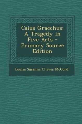 Cover of Caius Gracchus