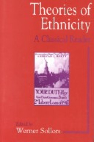 Cover of Theories of Ethnicity