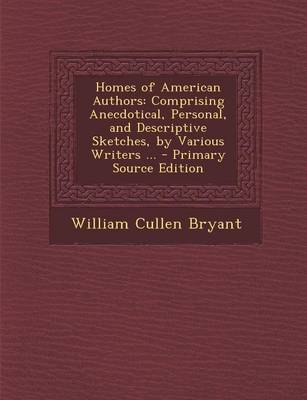Book cover for Homes of American Authors