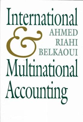 Book cover for International & Multinational Accounting