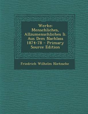 Book cover for Werke