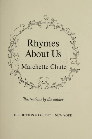 Cover of Rhymes about Us