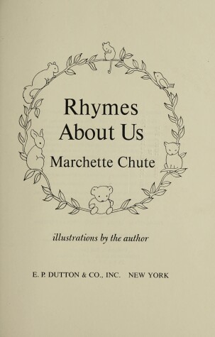 Book cover for Rhymes about Us