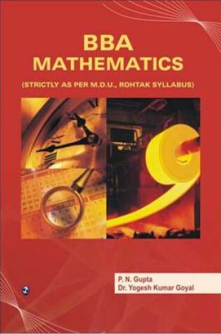 Cover of BBA Mathematics (MDU, Rohtak)