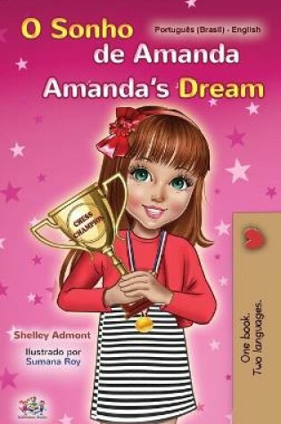 Cover of Amanda's Dream (Portuguese English Bilingual Book for Kids -Brazilian)
