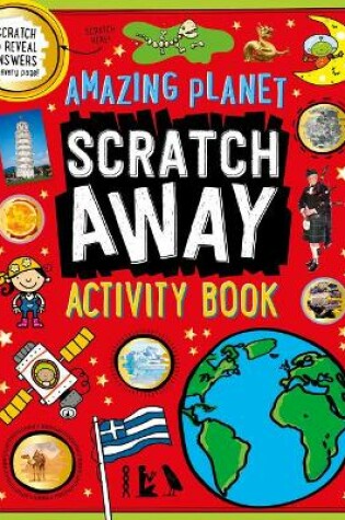 Cover of Scratch Away Activity Book Amazing Planet