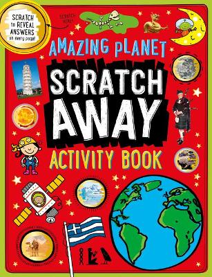 Book cover for Scratch Away Activity Book Amazing Planet