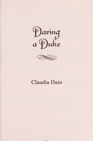 Cover of Daring a Duke