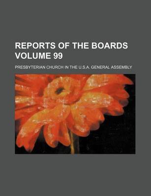 Book cover for Reports of the Boards Volume 99