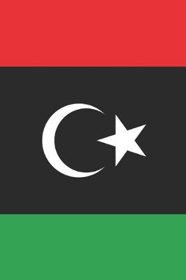 Book cover for Libya Travel Journal - Libya Flag Notebook - Libyan Flag Book