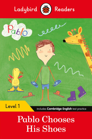 Book cover for Ladybird Readers Level 1 - Pablo - Pablo Chooses his Shoes (ELT Graded Reader)