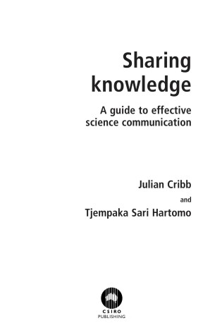 Cover of Sharing Knowledge