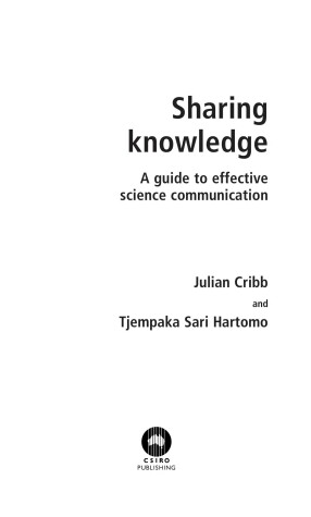 Book cover for Sharing Knowledge