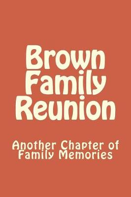 Book cover for Brown Family Reunion