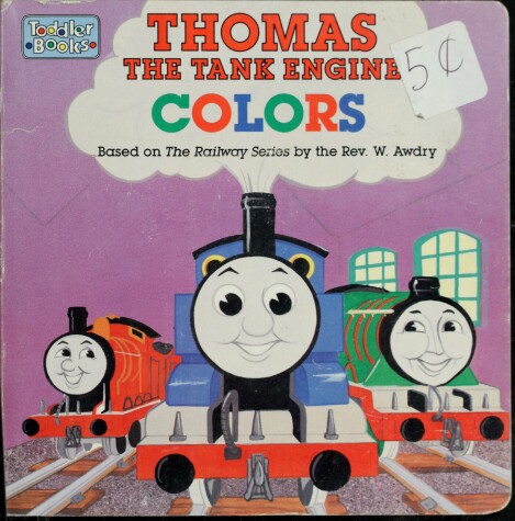 Book cover for Thomas the Tank Engine Colors