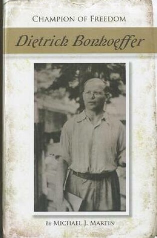 Cover of Dietrich Bonhoeffer