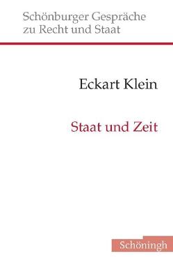 Cover of Staat Und Zeit