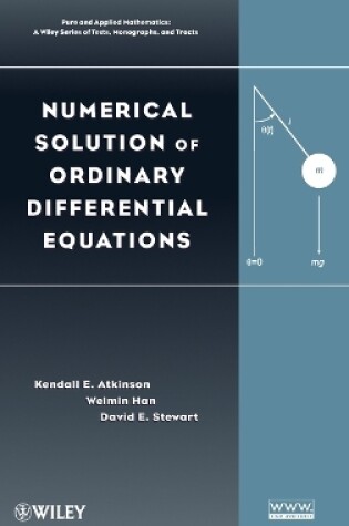 Cover of Numerical Solution of Ordinary Differential Equations