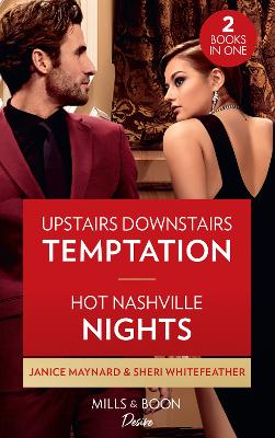 Book cover for Upstairs Downstairs Temptation / Hot Nashville Nights