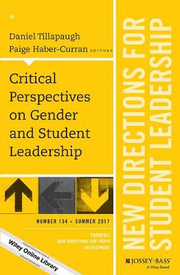 Book cover for Critical Perspectives on Gender and Student Leadership