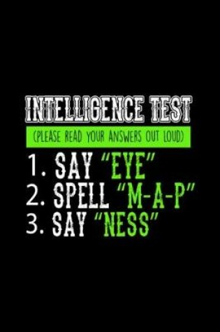 Cover of Intellegence Test Eye Map Ness
