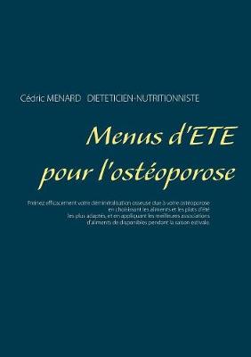 Book cover for Menus d'été pour l'ostéoporose