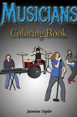 Cover of Musicians Coloring Book