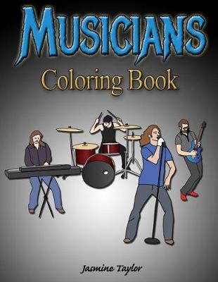 Book cover for Musicians Coloring Book