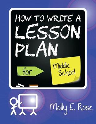 Book cover for How To Write A Lesson Plan For Middle School