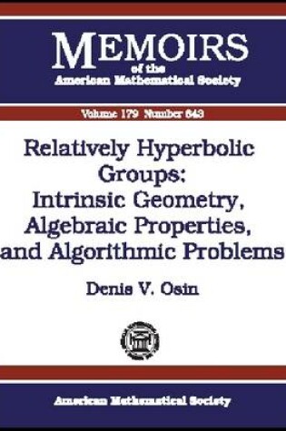 Cover of Relatively Hyperbolic Groups