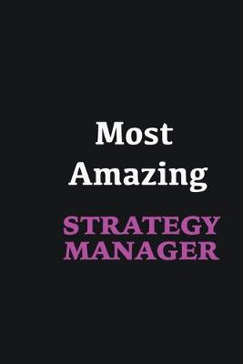 Book cover for Most Amazing Strategy Manager