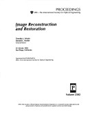 Book cover for Image Reconstruction and Restoration