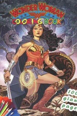 Cover of Wonder Woman Coloring Book